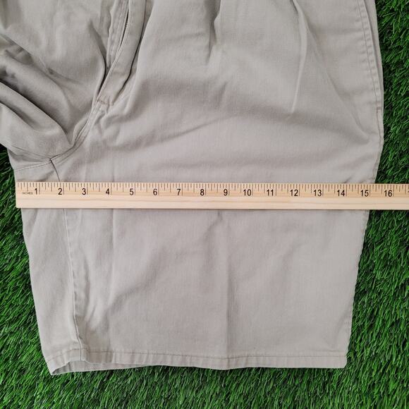 Vintage Ralph-Lauren Bermuda Shorts 36x8 Khaki Brown Dry-Good - Picture 9 of 16